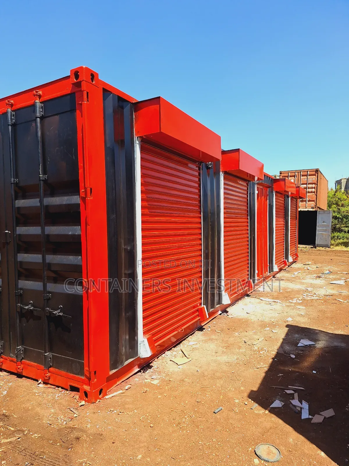  Container Stalls Delivered Installed Across Kenya.