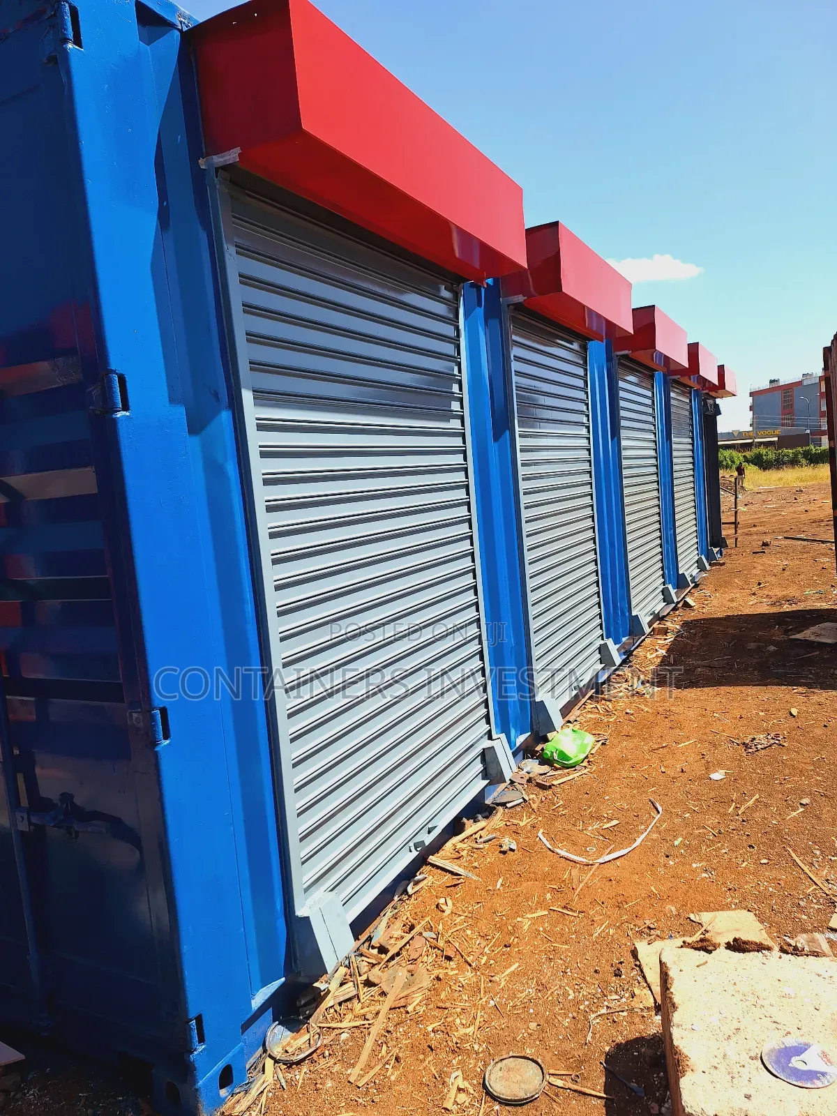 Own Your Container Stalls/ Shops Today.No Rent, No Hustle.