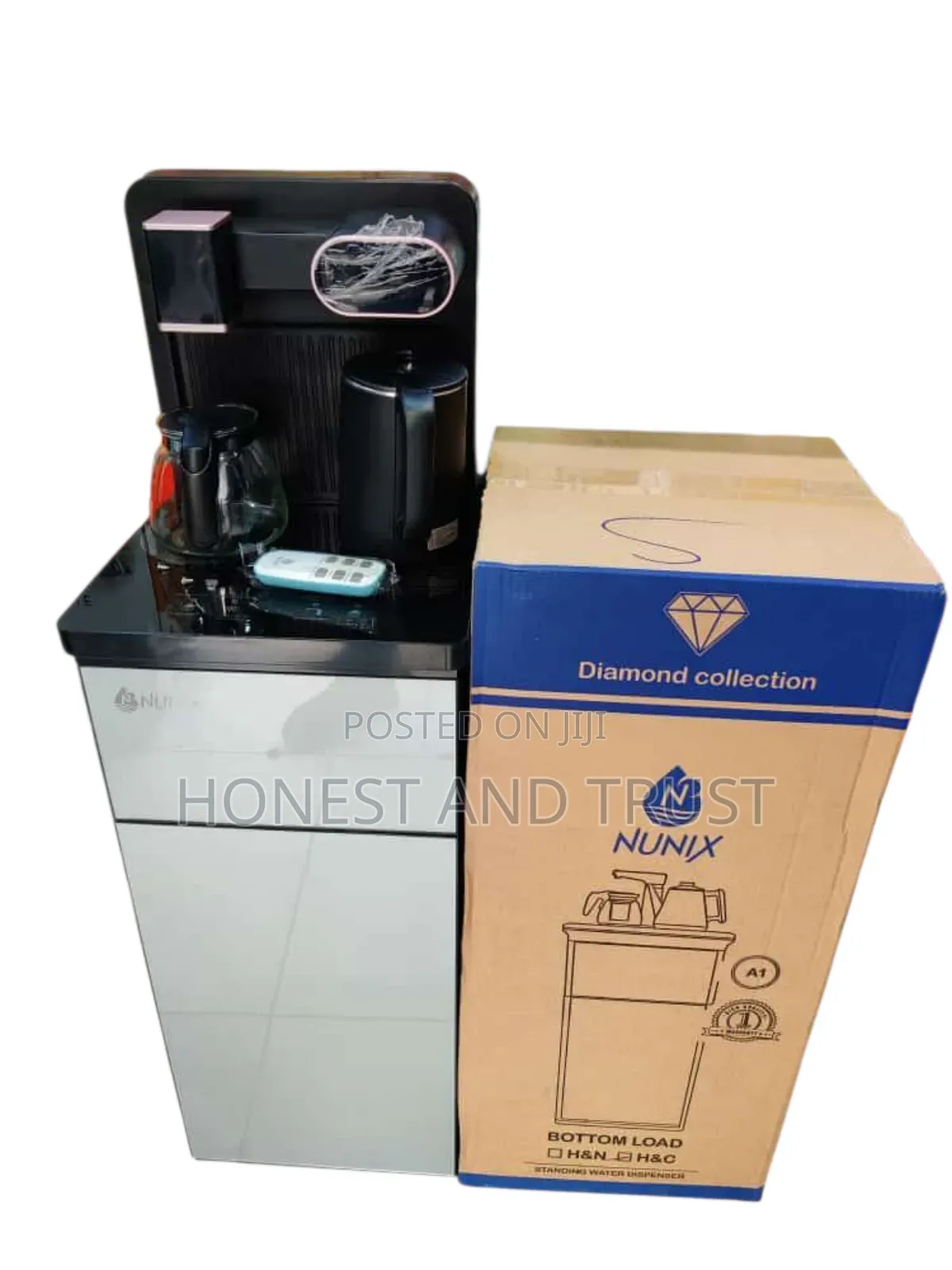 Nunix Silver Hot Cold Water Dispenser