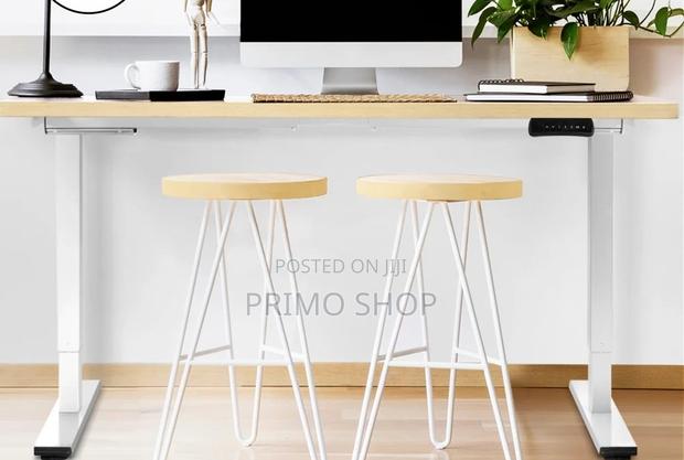 Office Desk; Neutral Tone Options Standing Desk - main view