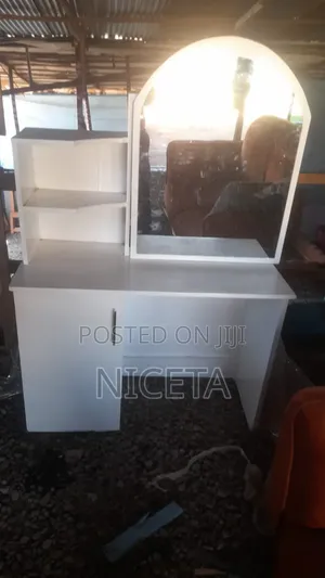 Dressing Mirror White Paint Available