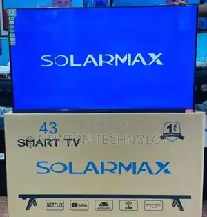 Solarmax 43" Smart Tv | Crystal Clear Display