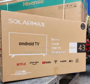 Brand New Solarmax 43" Smart Tv