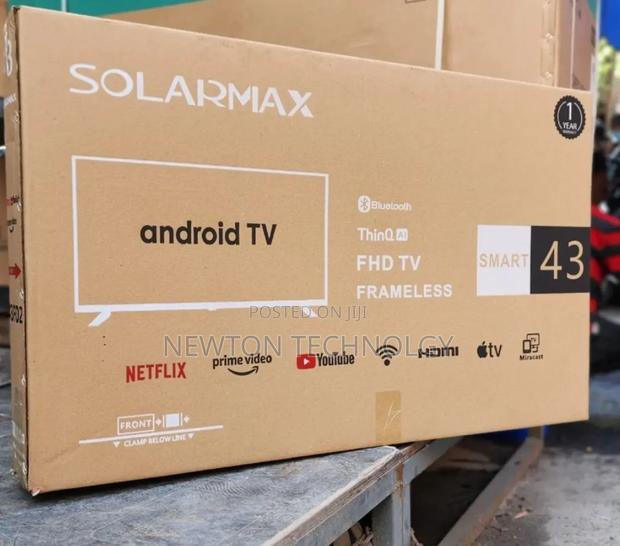 Solarmax 43" Smart Led Tv With Free Wall Bracket - main view