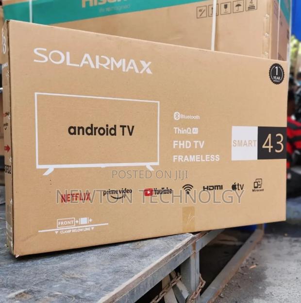 Solarmax 43" Smart Led Tv With Free Wall Bracket - thumbnail 2