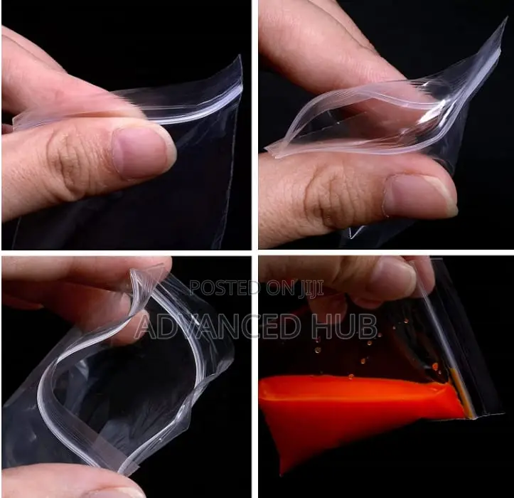 5*7 100pcs Heavy Guage Reusable Ziplock Bags