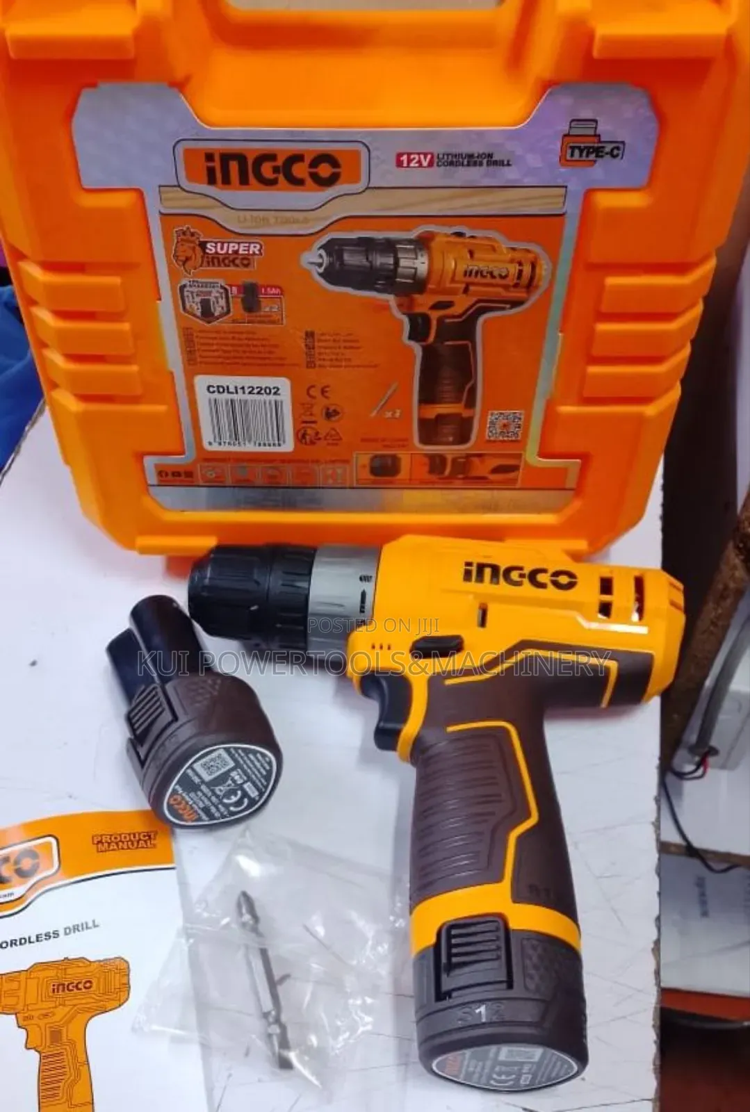 Ingco Cordless Drill/ Cordless Drill Ingco