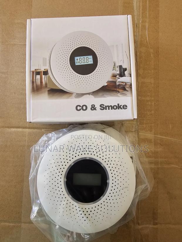 Carbon Monoxide(Co) And Smoke Detector 85 Decibel Siren - thumbnail 2
