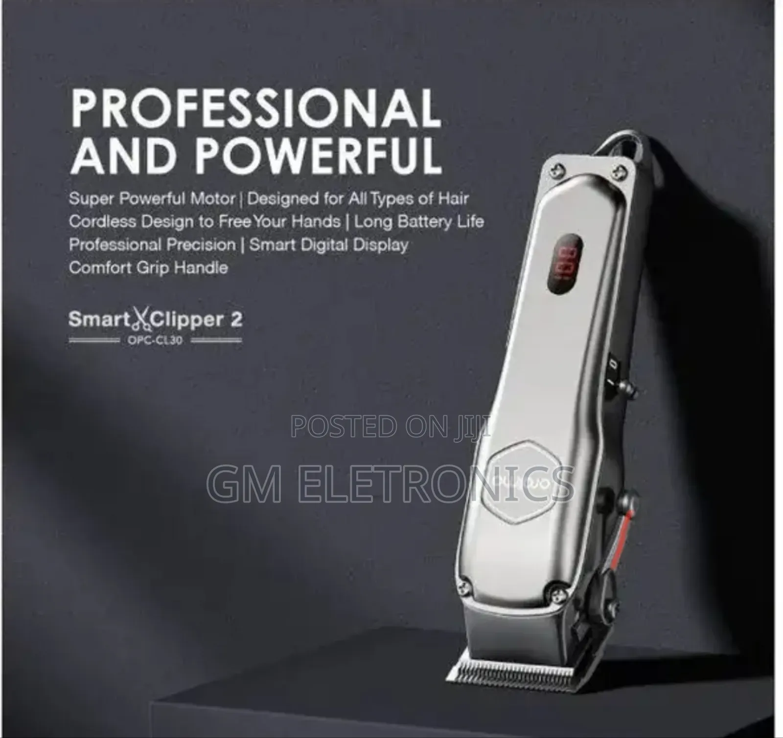 Cordless Oraimo Shaving Machine - Smartclipper 2 - Opc-Cl30.
