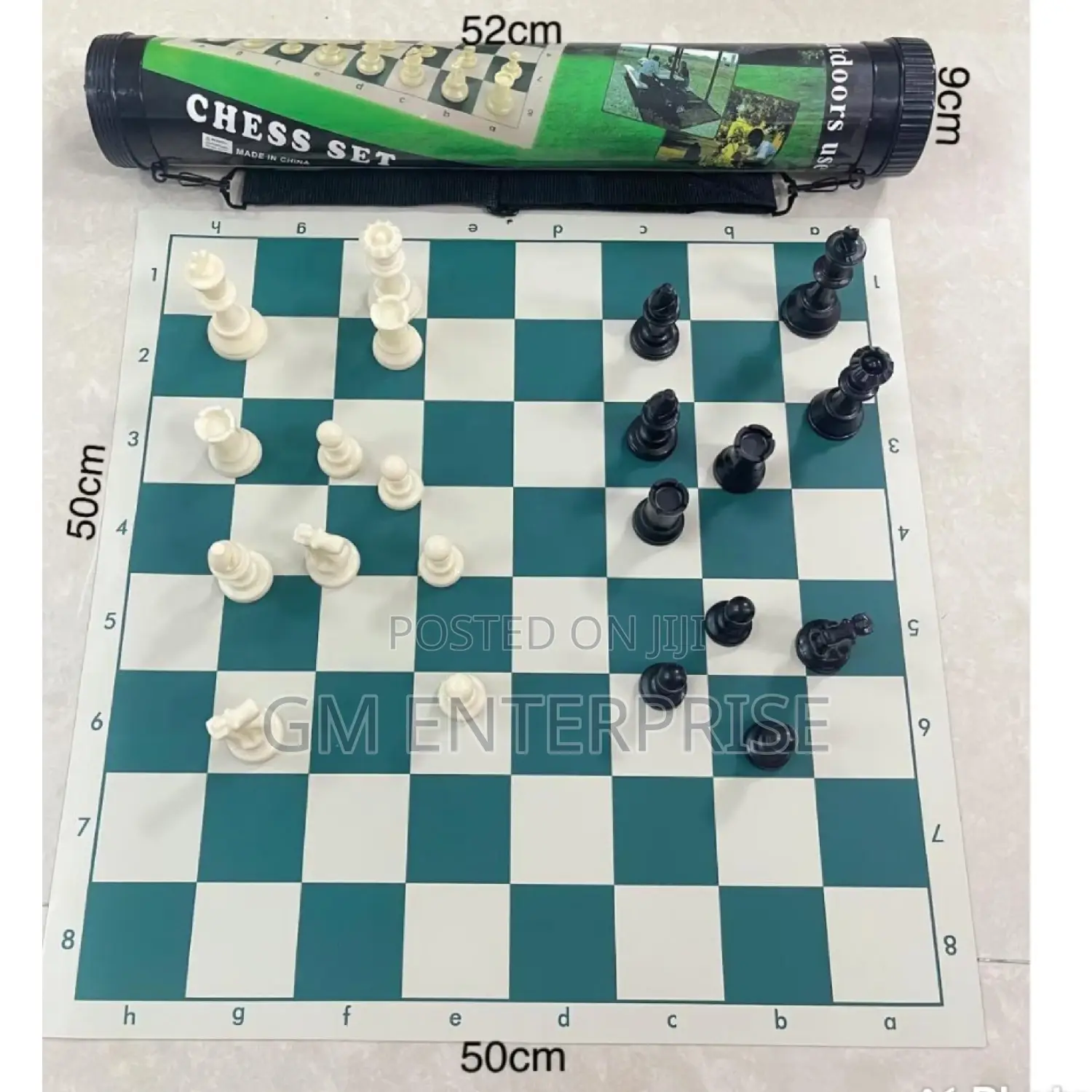 T ,Chess Mat With Pieces Chess Board Set