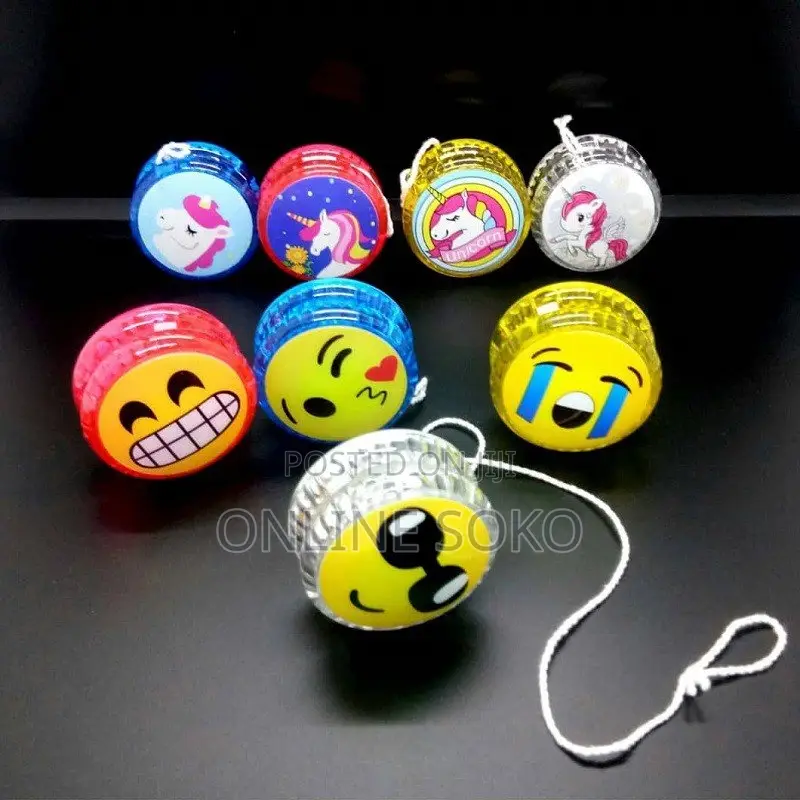 Classic Kids Yo-Yos Led Flashing Lights Yoyo Toy Games