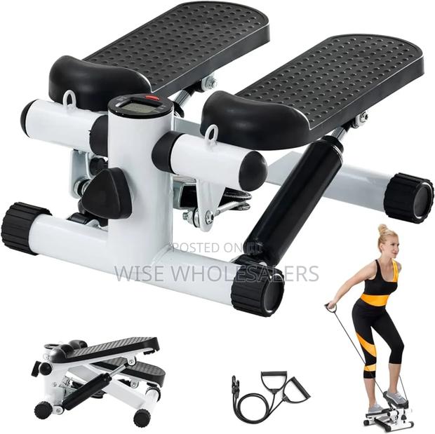 *_mini Stepper With Resistance Bands*_