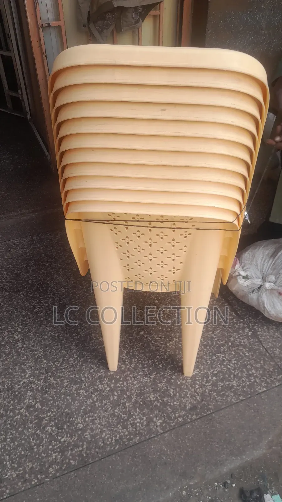 Green Hard Plastic Chairs