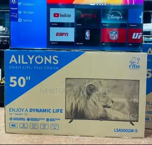 Ailyons 50" Smart Tv With Bluetooth – Your Window