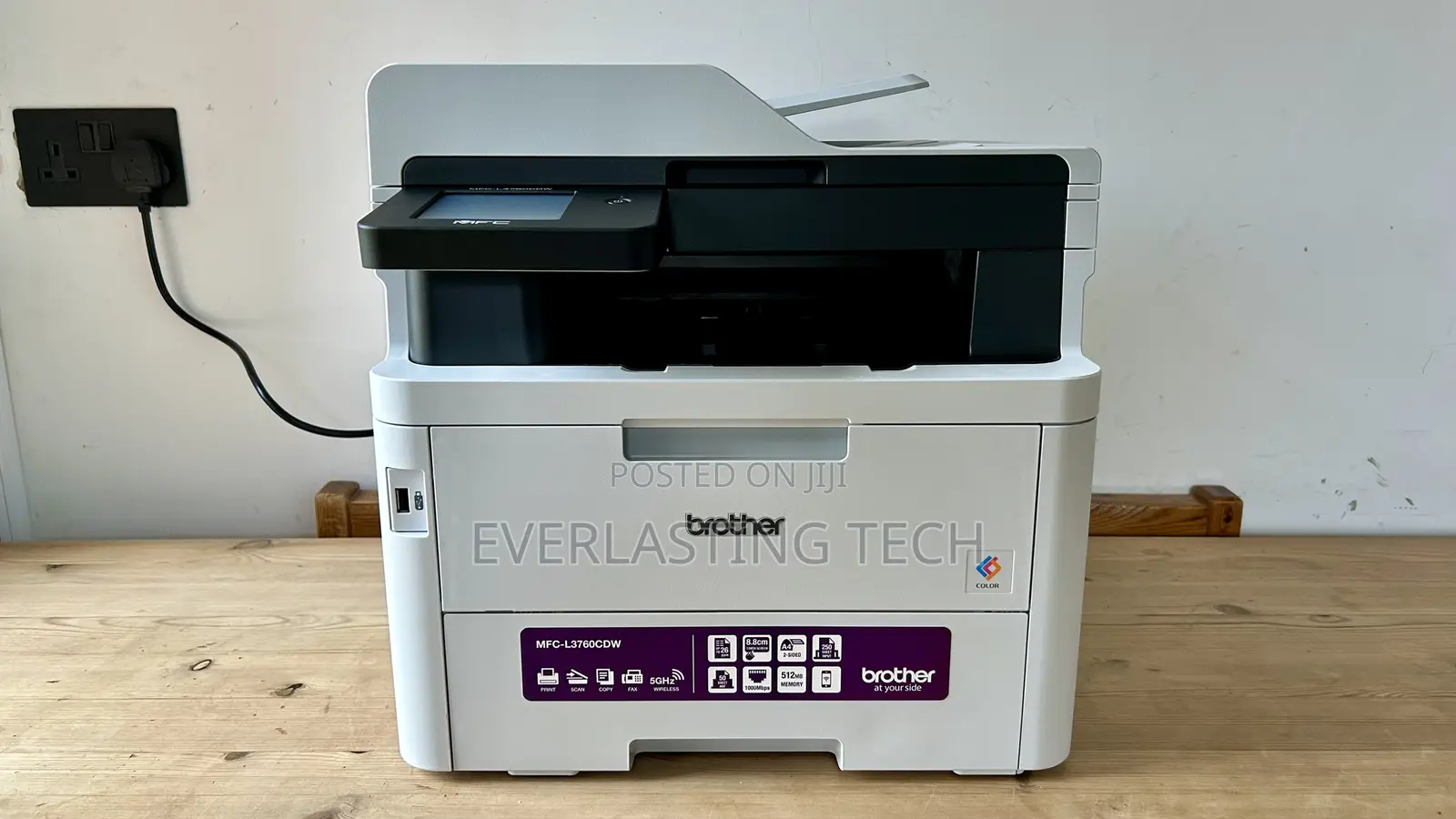 Brother MFC-L3760cdw A4 Duplex Multifunctional Color Laser Printer