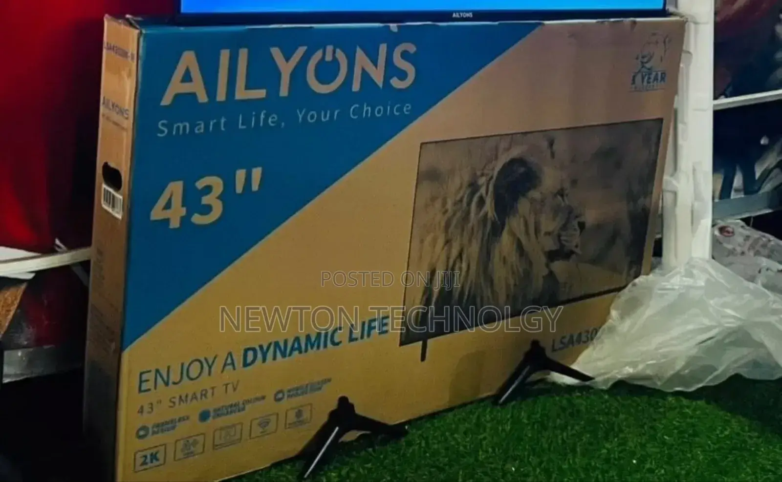Brand New Ailyons 43” Led Tv