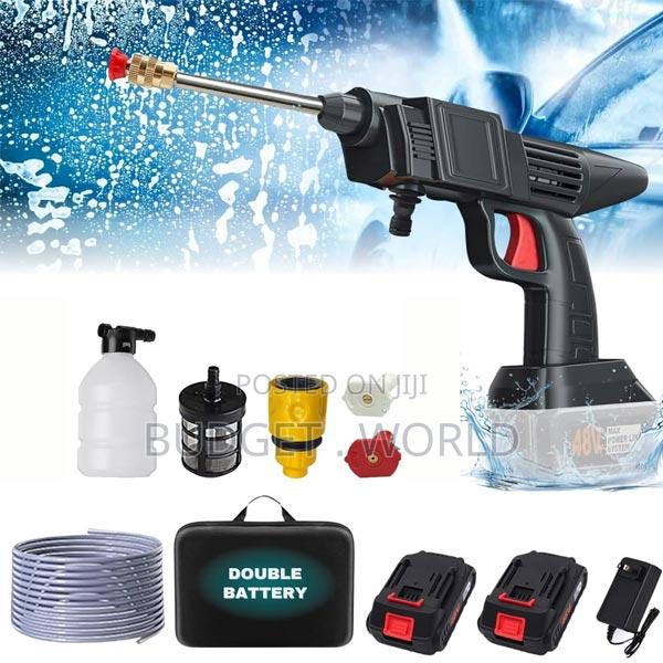 Rechargeable Cordless Car Washing Machine With 2 Batteries