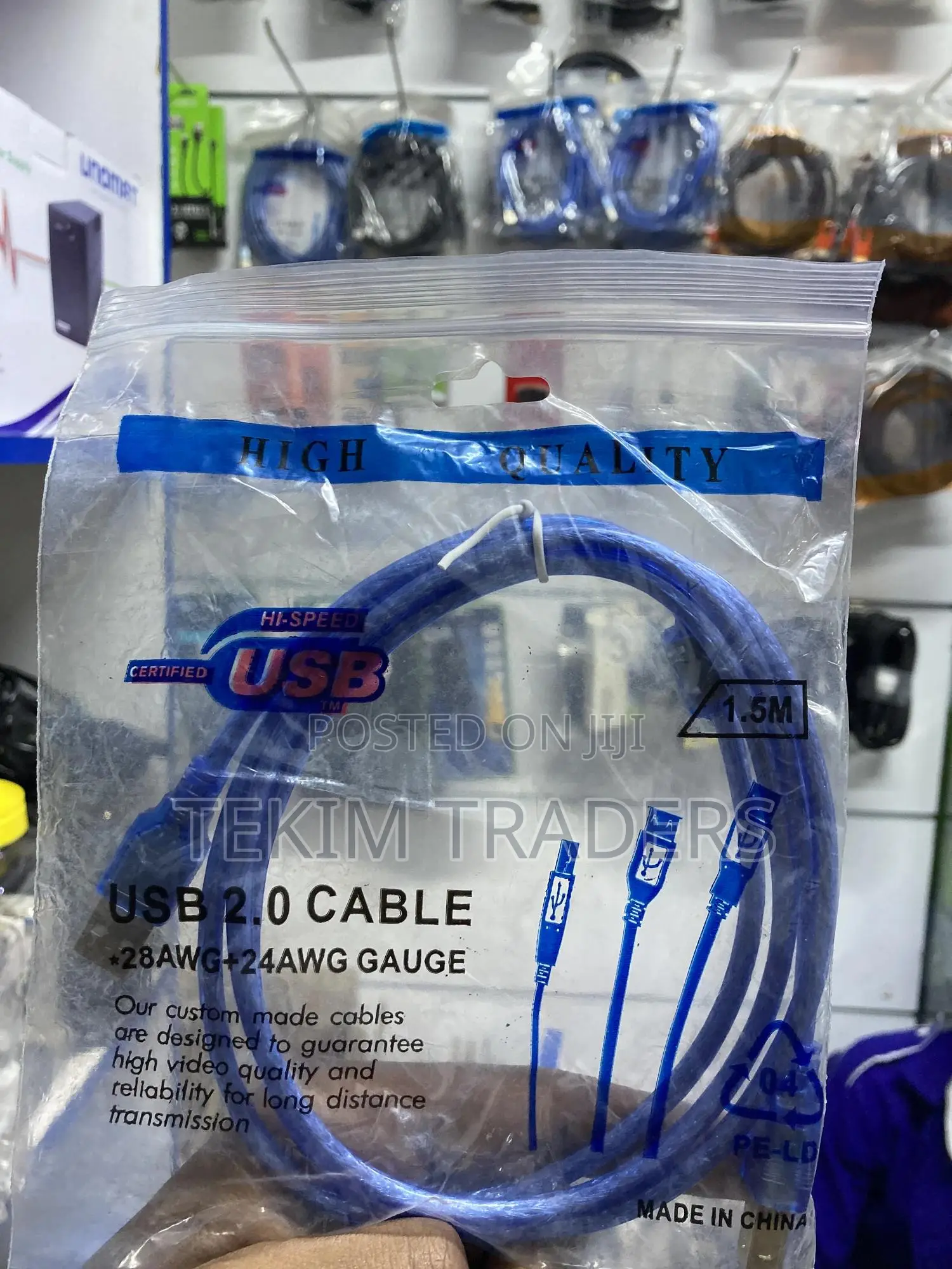 1.5m Printer Usb Cable – Plug and Print Ready
