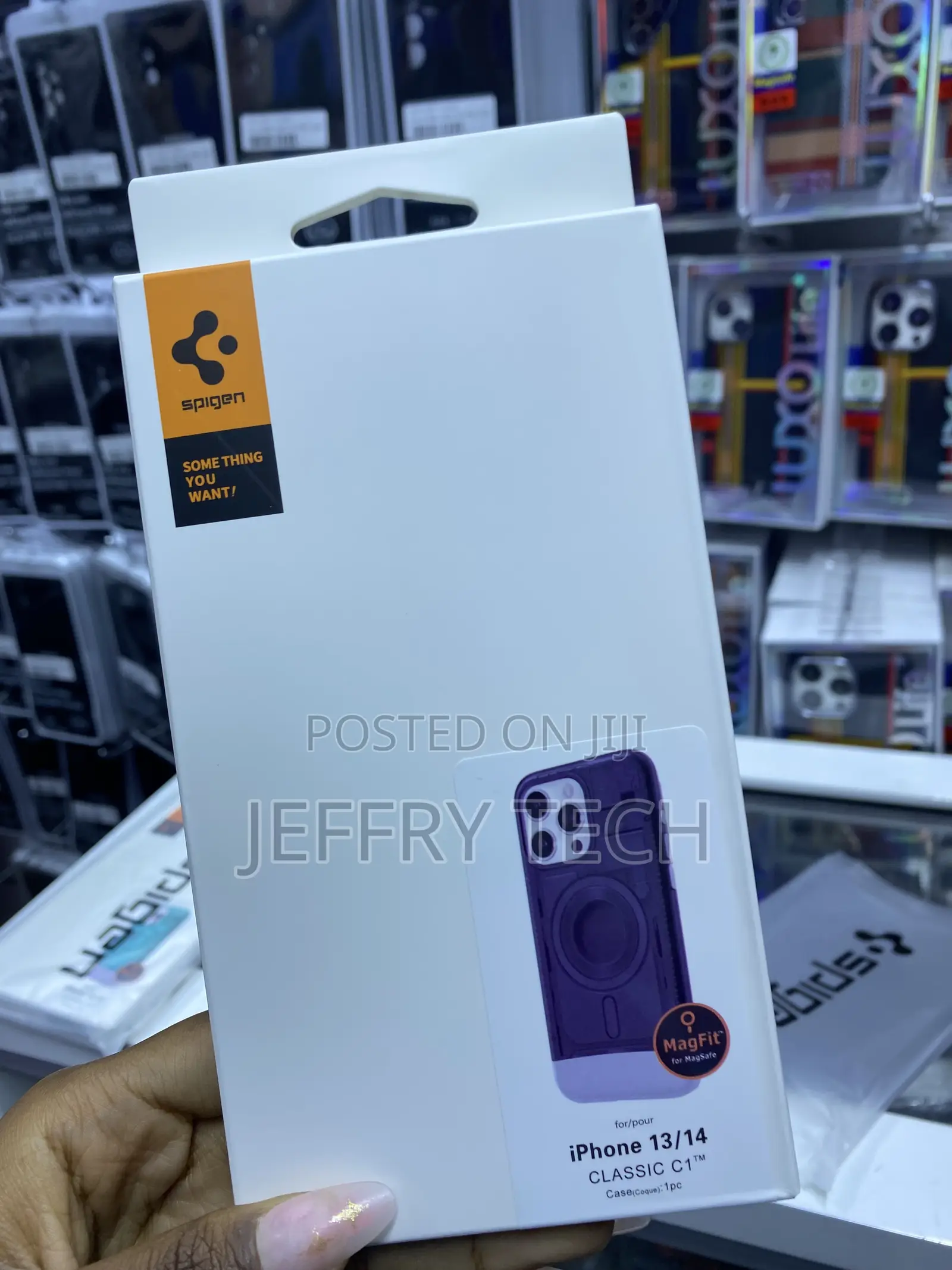 Supert Spigen Case for iPhone 14 Case: Rugged Armor Magfit