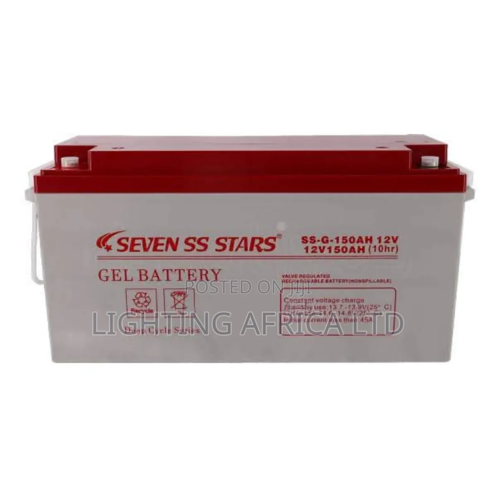150ah /10hrs Seven Ss Gel Solar Battery