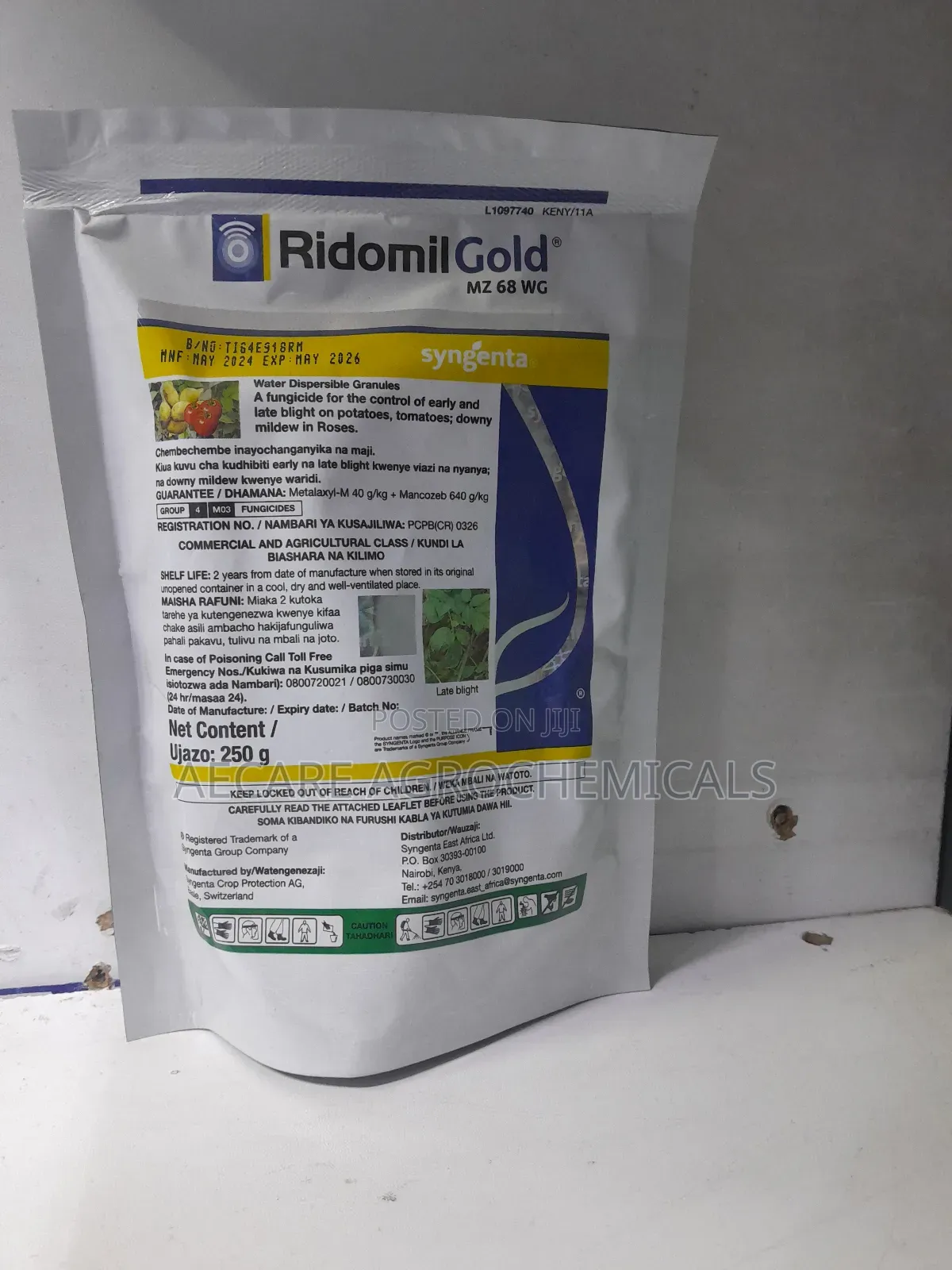 Ridomil Gold Fungicide 250grams