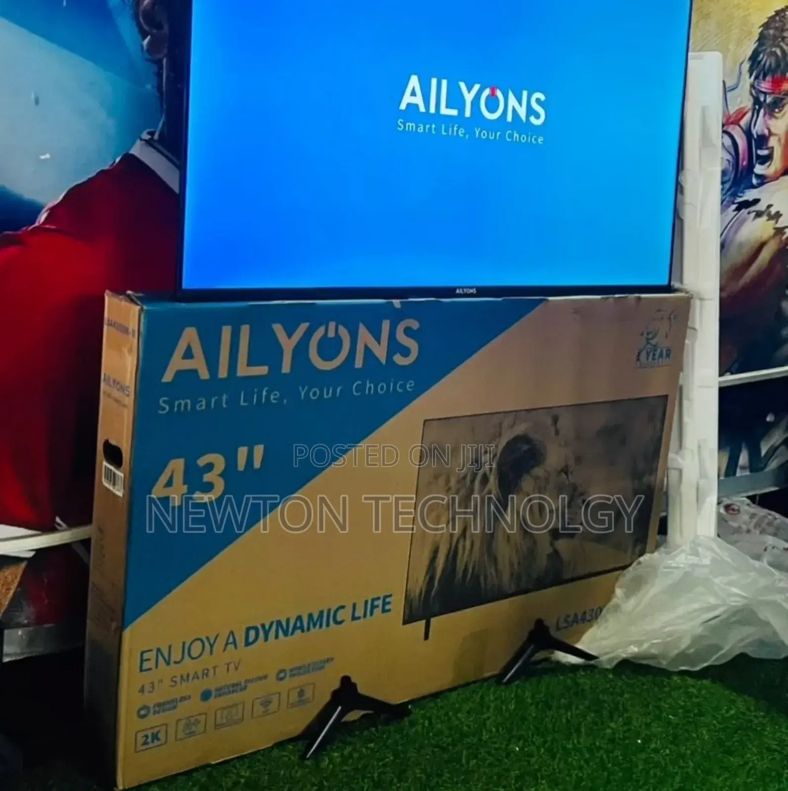 "Top-Quality Ailyons 43" Smart Tv