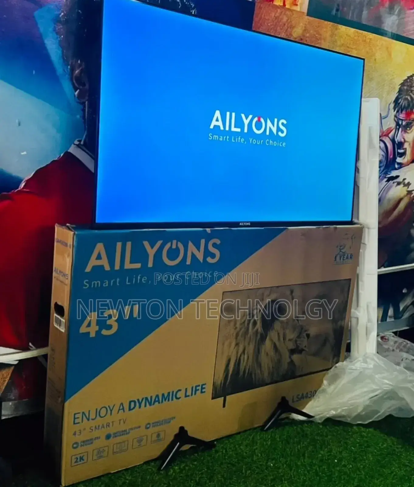 "Top-Quality Ailyons 43" Smart Tv