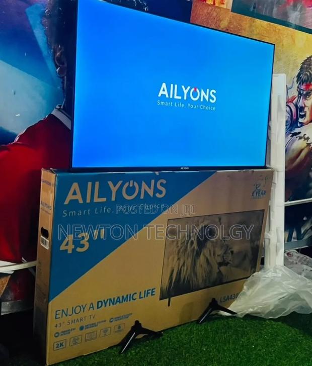 "Top-Quality Ailyons 43" Smart Tv - thumbnail 3