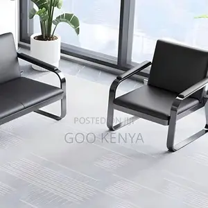 Office Sofa ;5-Seater Leather Reception Sofa