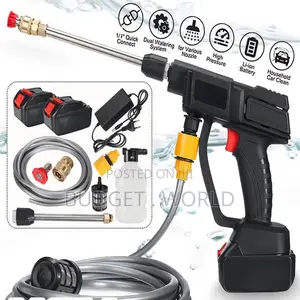 Rechargeable High Pressure Washer Machines With 2 Battery