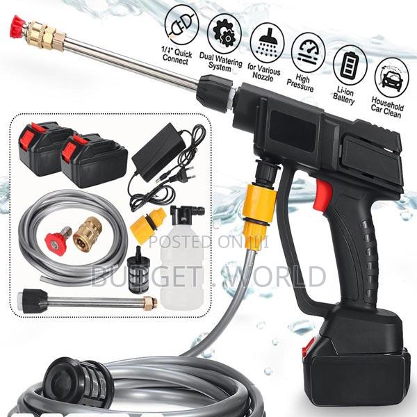 Rechargeable High Pressure Washer Machines With 2 Battery