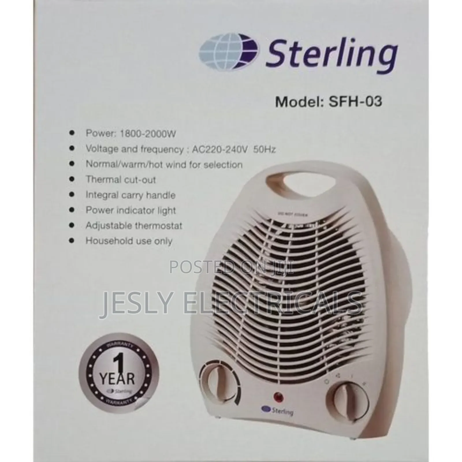 Sterling Electric Personal Room Heater