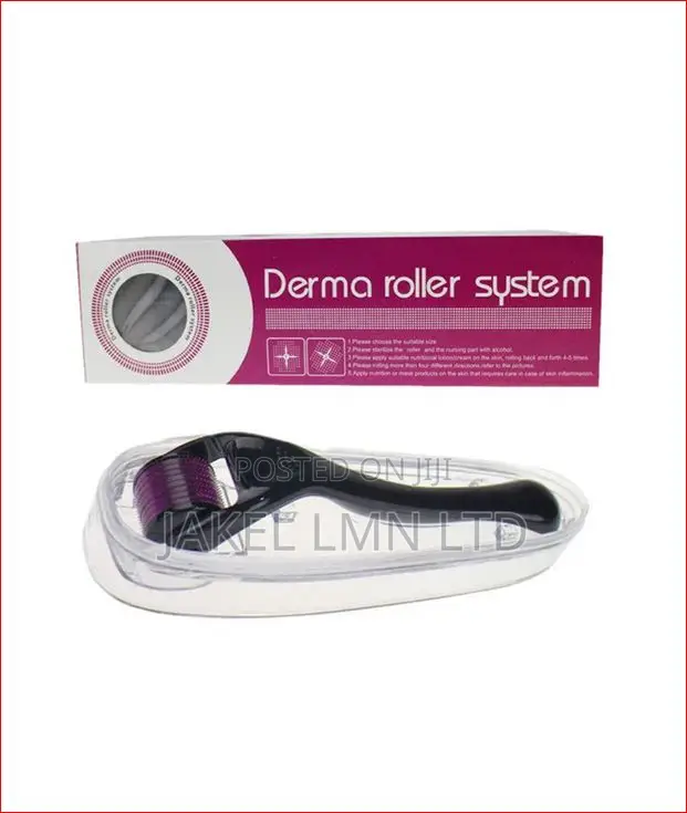 1. 0mm Derma Roller System 540microneedles + Free Clear Case