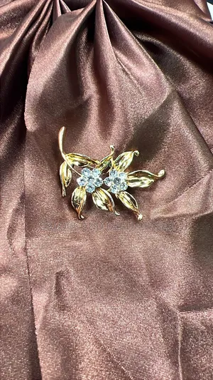 Flowered Brooches