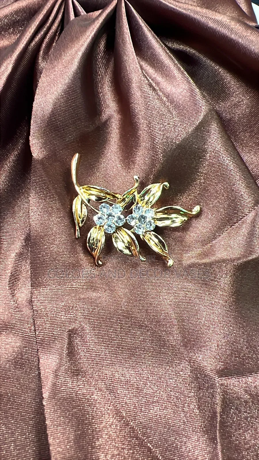 Flowered Brooches