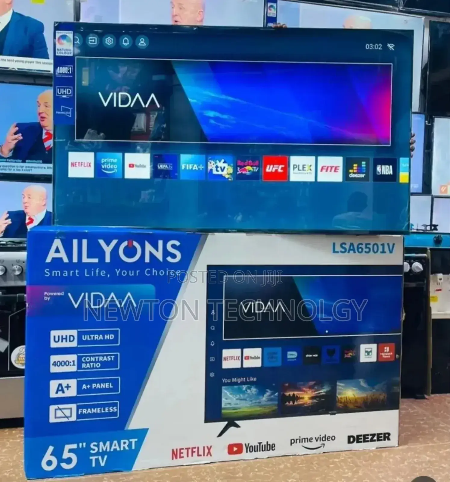 Upgrade Your Home With Ailyons 55" Smart Tv!
