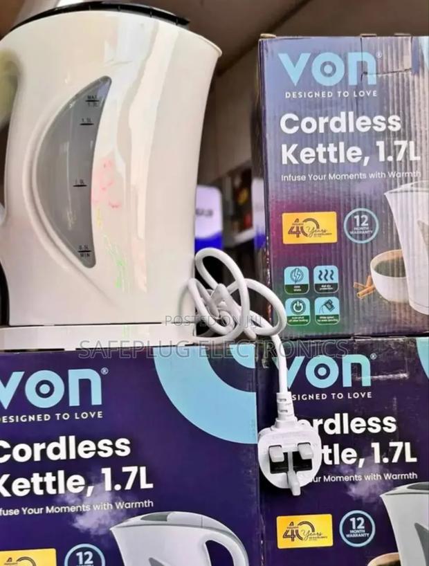 Cordless Kettle 1.7l(Von) Vcl117sdk