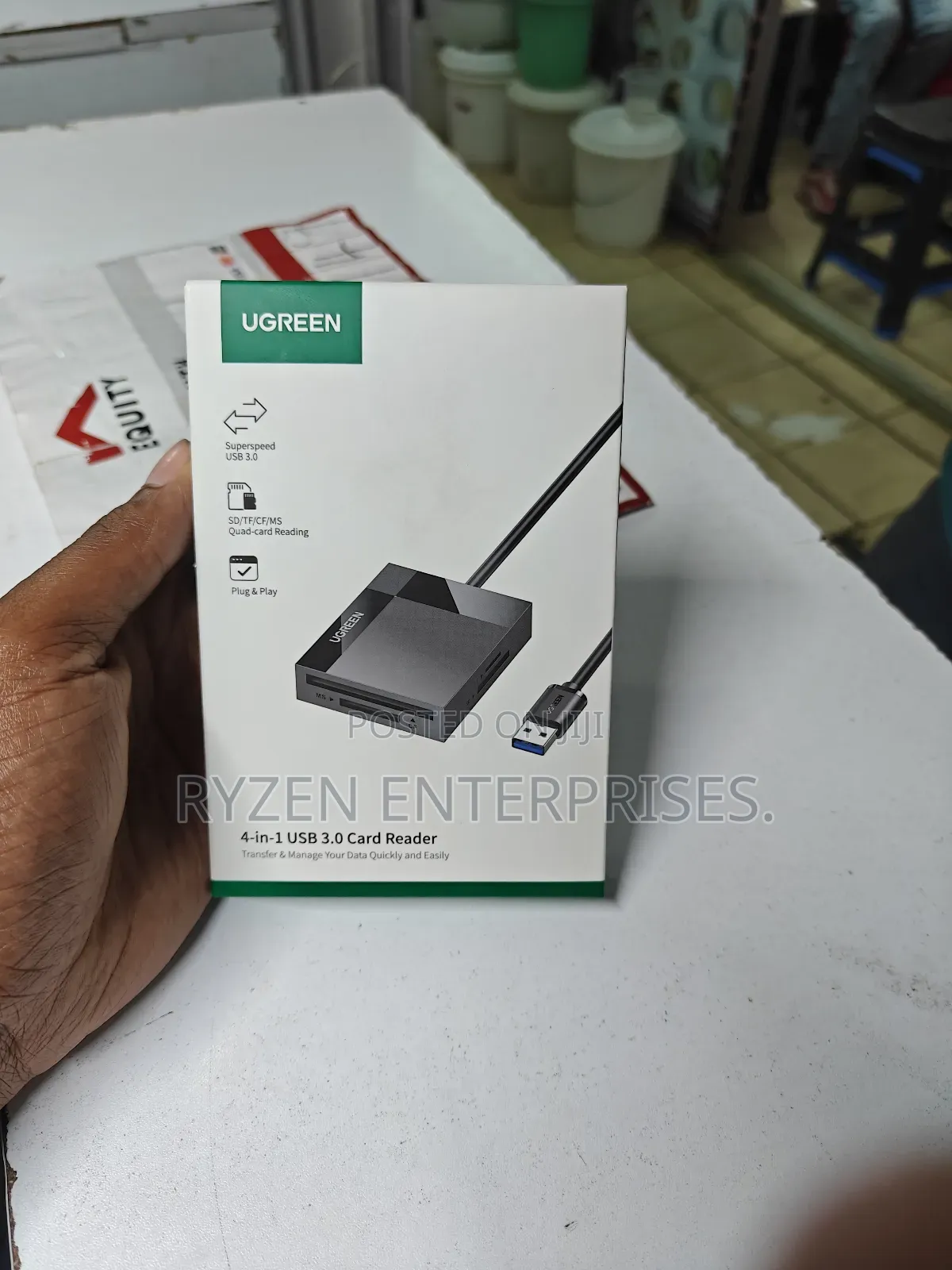 Ugreen And Usb 3.0 4 In 1 Card Reader