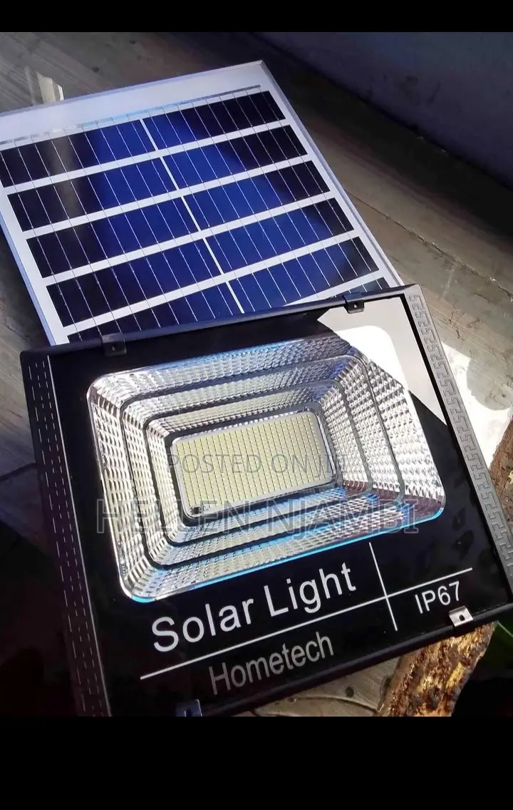 Gdtimes 300w Solar Led Floodlight (Comes With Solar Panel)