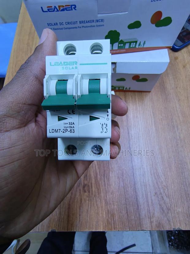 Leader 32 Amps Double Pole MCB Breaker - thumbnail 3