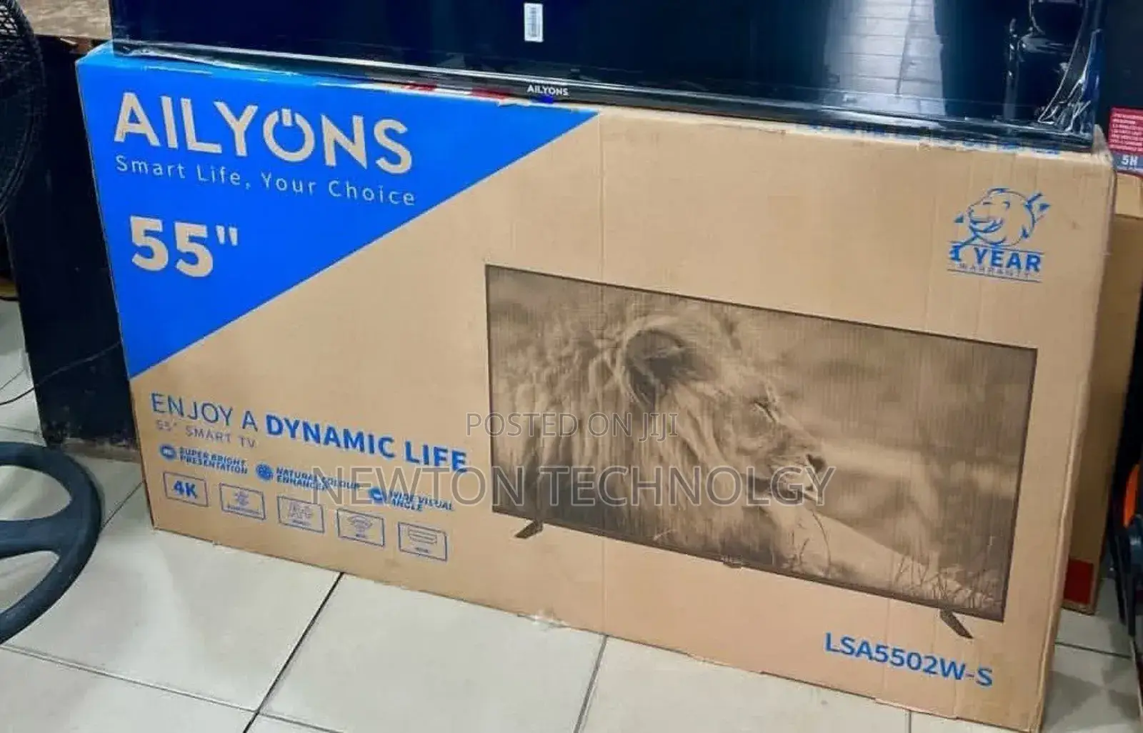 Upgrade Your Home With Ailyons 55" Smart Tv!