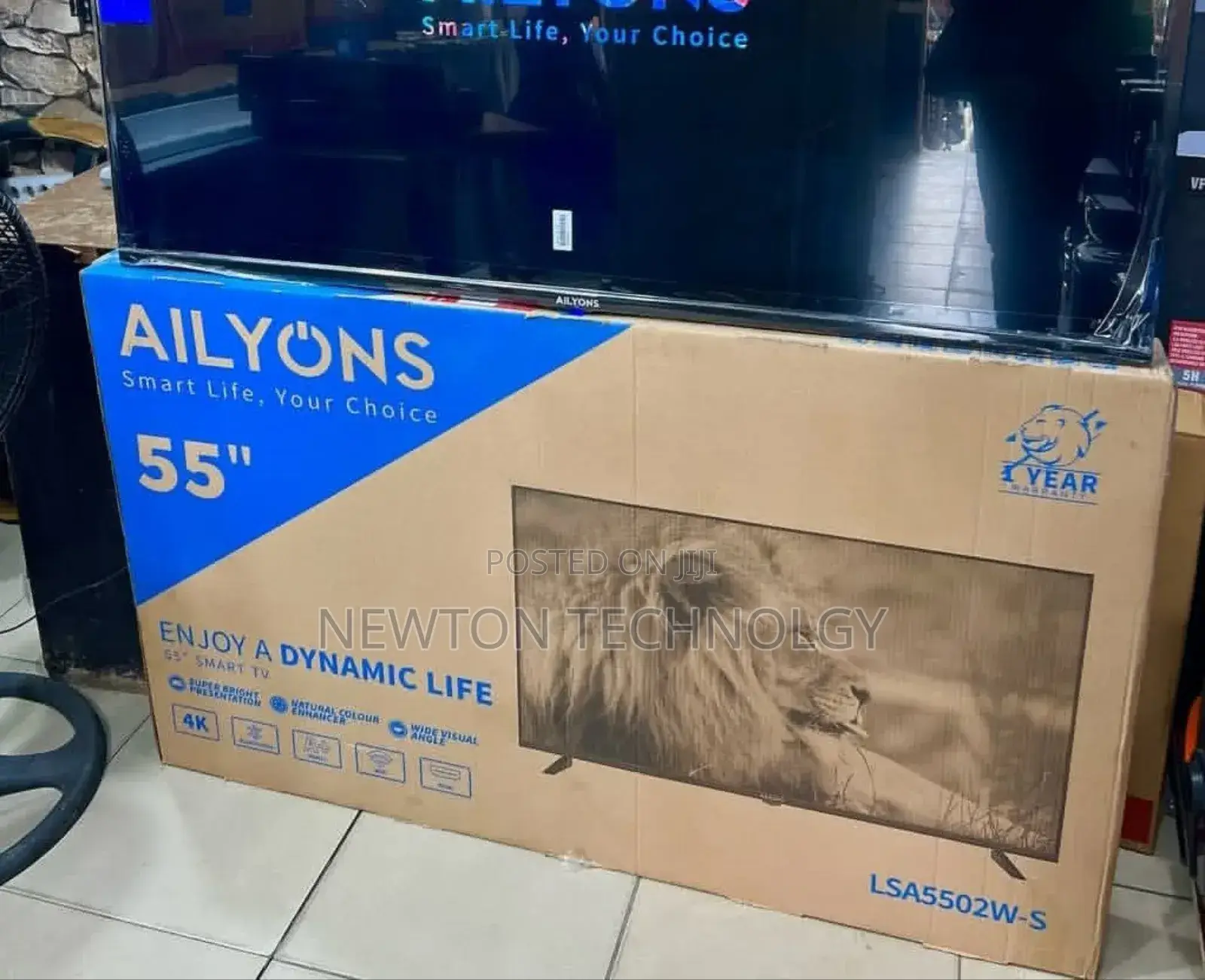 Upgrade Your Home With Ailyons 55" Smart Tv!
