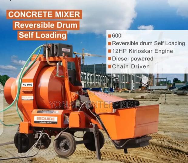 Self Loading Concrete Mixer - main view