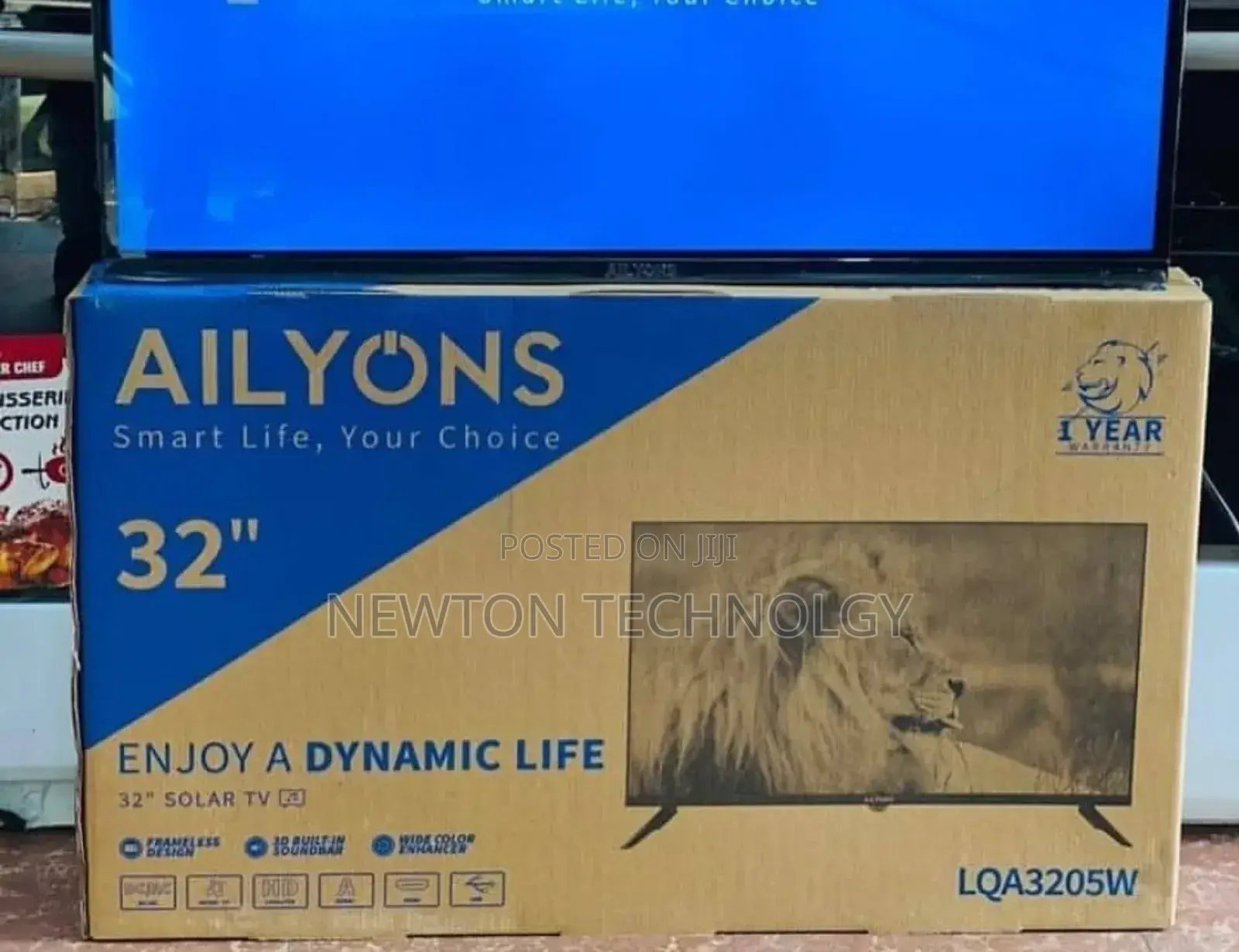 "Ailyons 32” Led Tv – Clear Display,