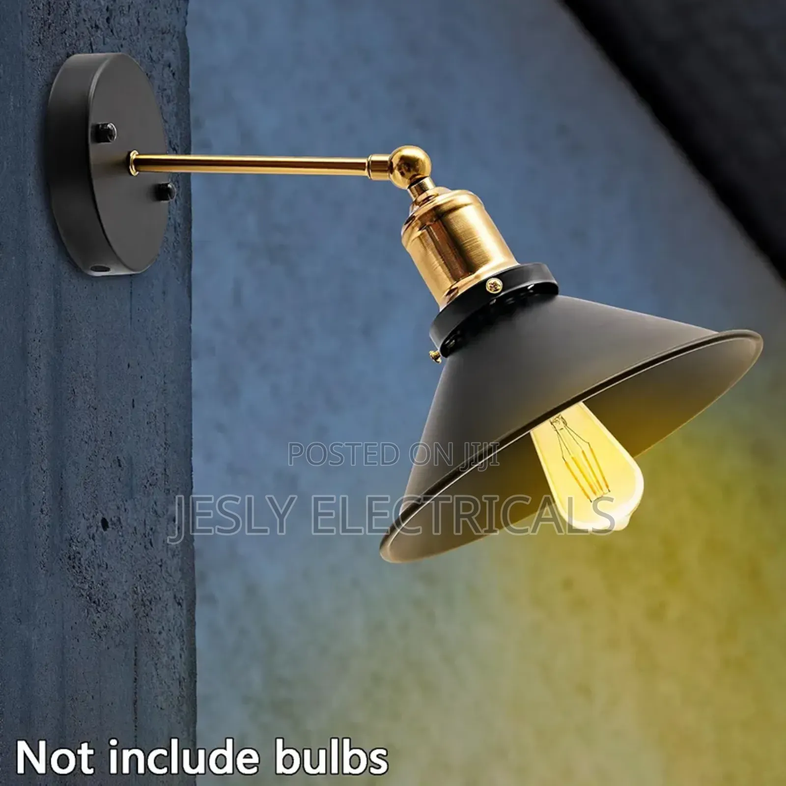 Dynami Vintage Industrial Wall Sconce