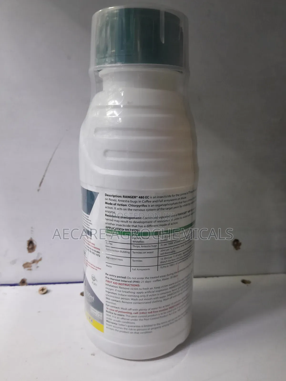 Ranger 480ec Insecticide 500ml