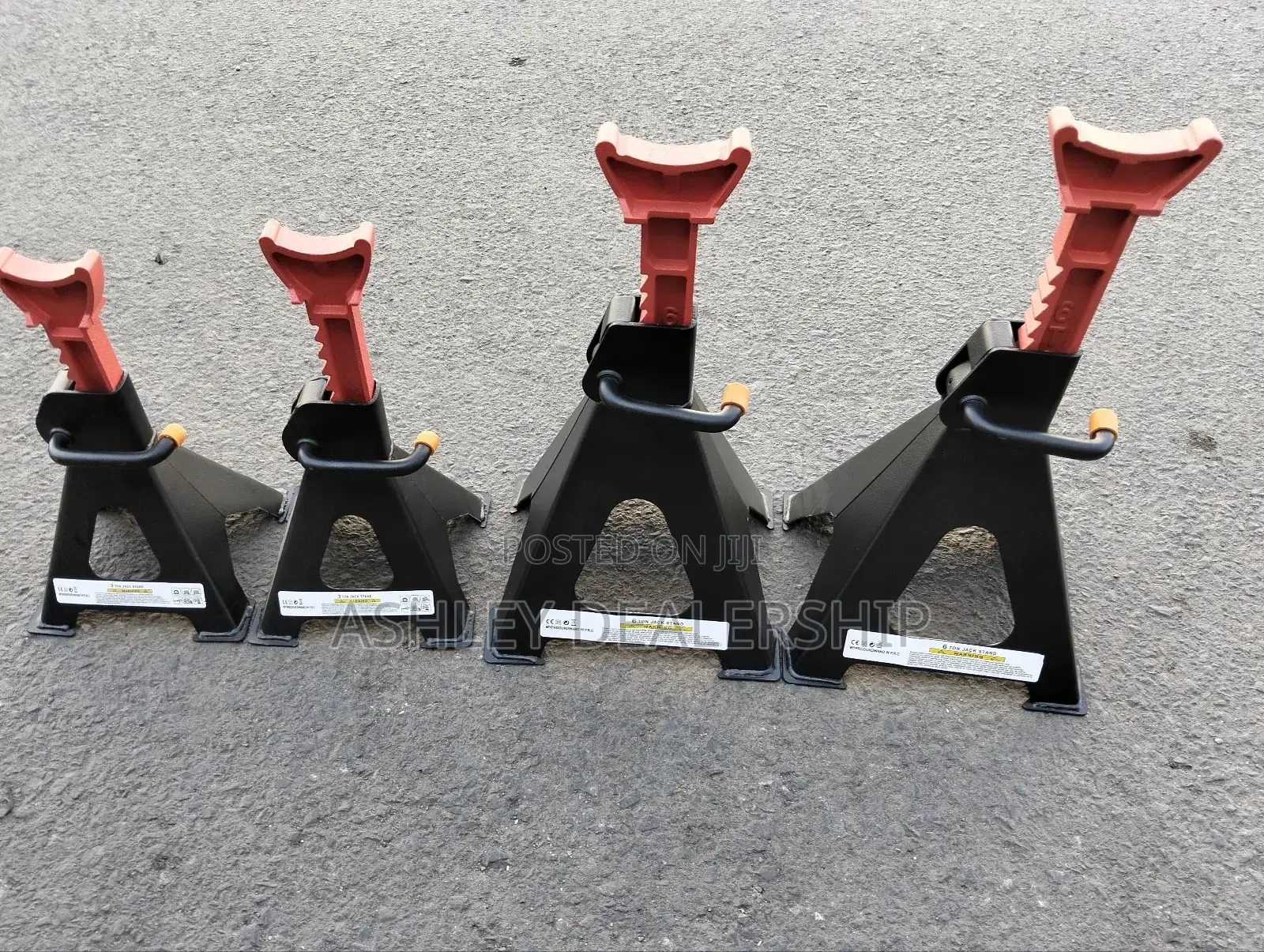 Big Black 3 Ton Jack Stand