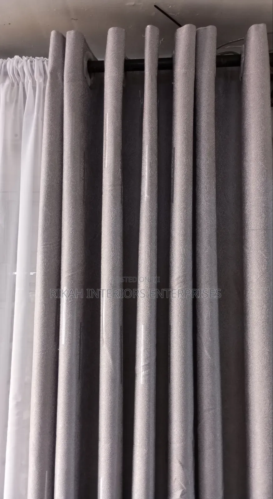 Silver Grey Curtains