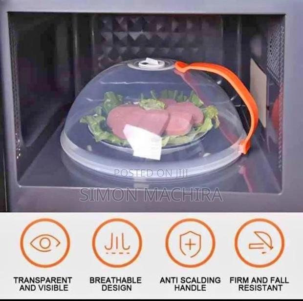 Clear Microwave Food Cover - thumbnail 2