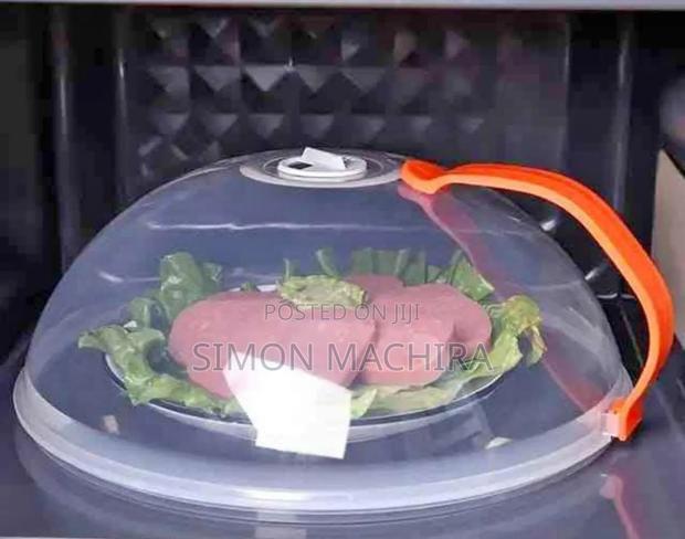 Clear Microwave Food Cover - thumbnail 3